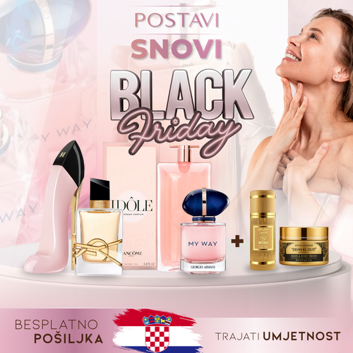 Kupi 1, dobij 6 – set glamuroznih uvoznih parfema + ekskluzivni poklon